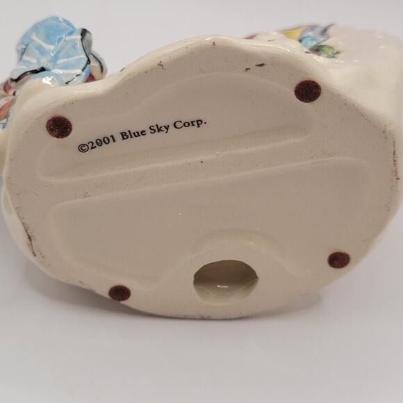 Vintage 2001 Heather Goldminc Blue Sky First Christmas Picture Frame - Picture 5 of 7